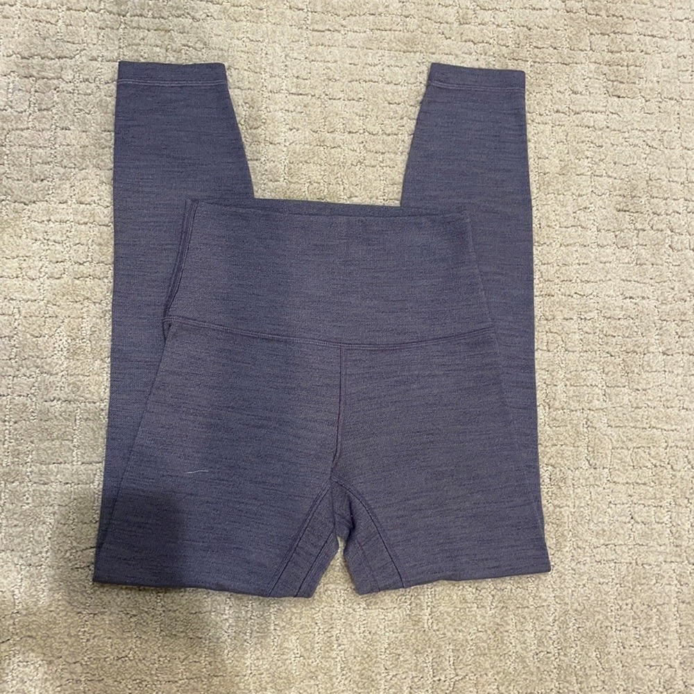 Gray Lululemon Wunderunder Pants - image 1
